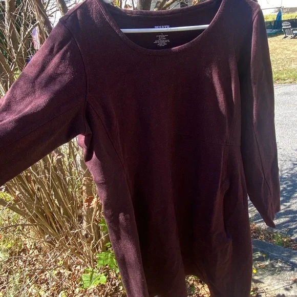 Duluth Wearwithall Ponte Dress L - Picture 2 of 6